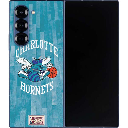 NBA Charlotte Hornets Hardwood Classics Galaxy Z Fold6 Skin