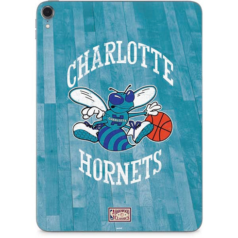 NBA Charlotte Hornets Hardwood Classics Apple iPad Pro Skin
