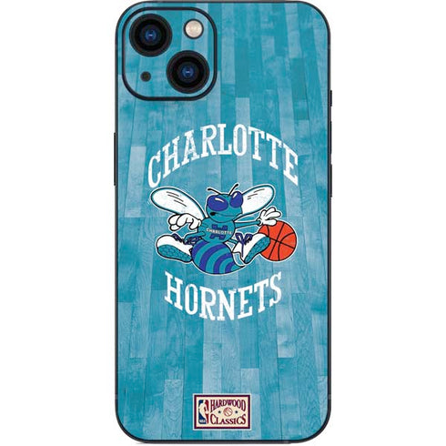 NBA Charlotte Hornets Hardwood Classics iPhone Skins