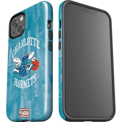 NBA Charlotte Hornets Hardwood Classics iPhone 15 Impact Case