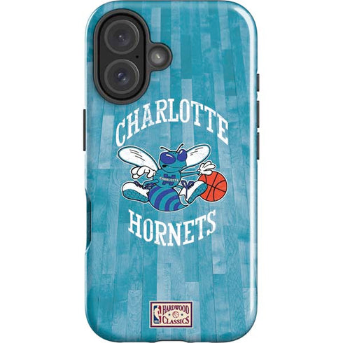 NBA Charlotte Hornets Hardwood Classics iPhone 16 Plus Impact Case