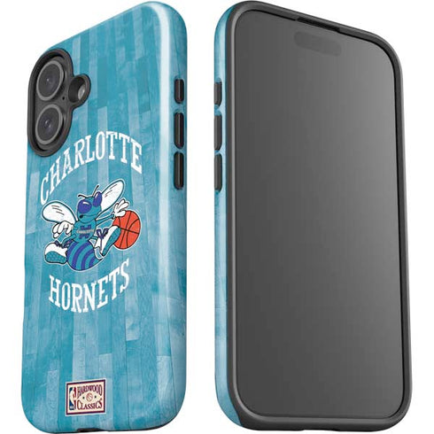NBA Charlotte Hornets Hardwood Classics iPhone 16 Plus Impact Case