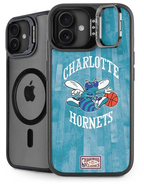 NBA Charlotte Hornets Hardwood Classics iPhone 16 Plus Kickstand Case