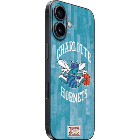 NBA Charlotte Hornets Hardwood Classics iPhone 16 Plus Skin