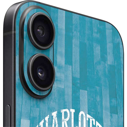 NBA Charlotte Hornets Hardwood Classics iPhone 16 Plus Skin