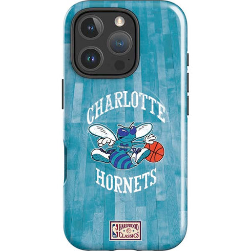 NBA Charlotte Hornets Hardwood Classics iPhone 16 Pro Max Magsafe Impact Case