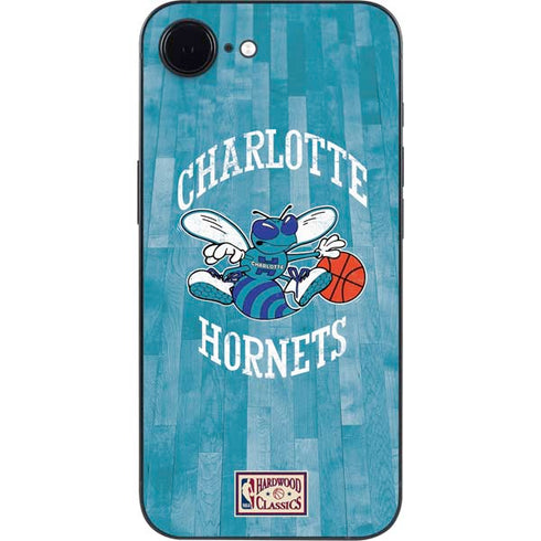 NBA Charlotte Hornets Hardwood Classics iPhone 16e Skin