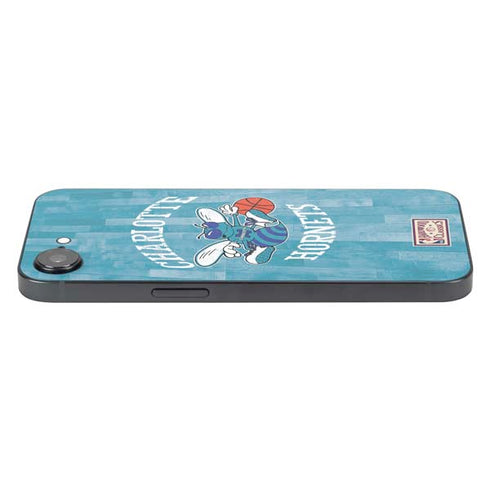 NBA Charlotte Hornets Hardwood Classics iPhone 16e Skin