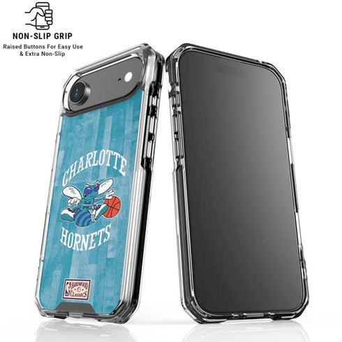 NBA Charlotte Hornets Hardwood Classics iPhone 17 Air Clear Case