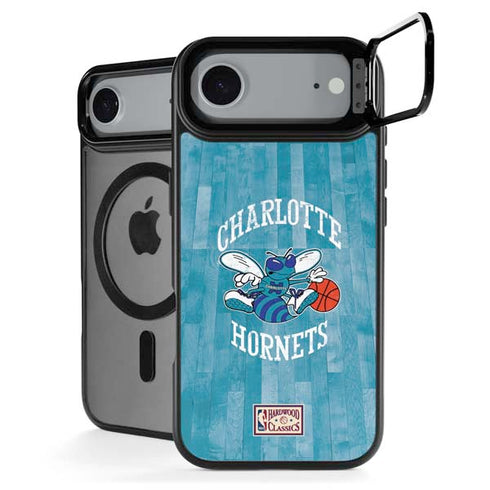 NBA Charlotte Hornets Hardwood Classics iPhone 17 Air Kickstand Case