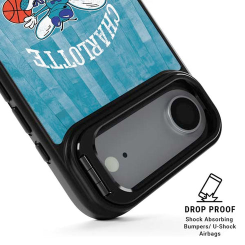 NBA Charlotte Hornets Hardwood Classics iPhone 17 Air Kickstand Case