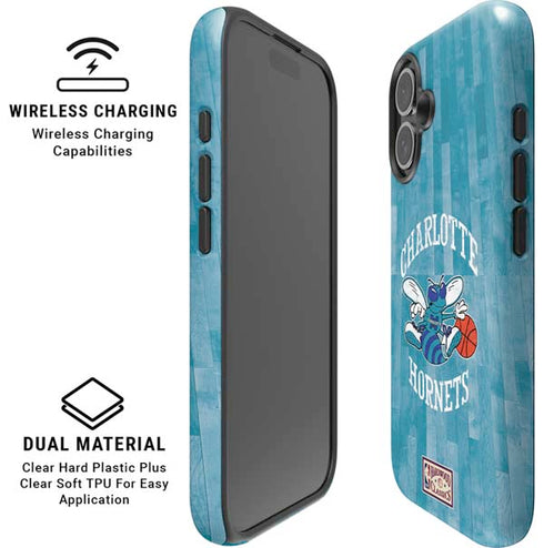 NBA Charlotte Hornets Hardwood Classics iPhone 17 Magsafe Impact Case