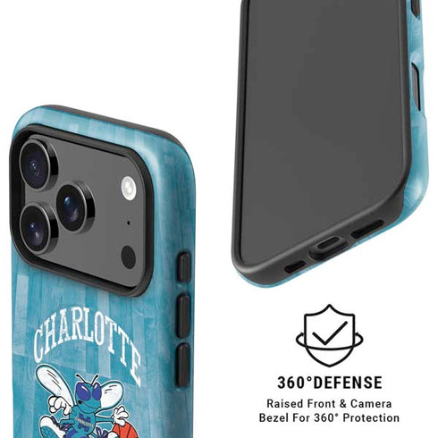 NBA Charlotte Hornets Hardwood Classics iPhone 17 Pro Magsafe Impact Case
