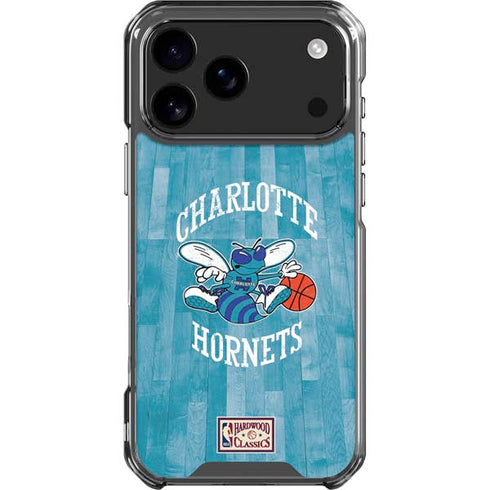 NBA Charlotte Hornets Hardwood Classics iPhone 17 Pro Max Clear Case