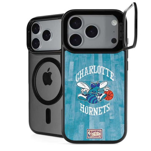 NBA Charlotte Hornets Hardwood Classics iPhone 17 Pro Max Kickstand Case