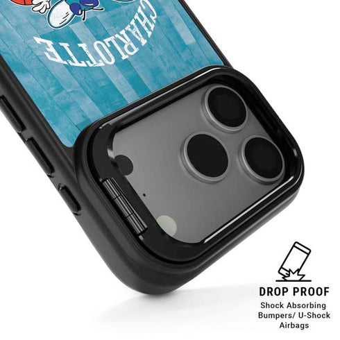 NBA Charlotte Hornets Hardwood Classics iPhone 17 Pro Max Kickstand Case