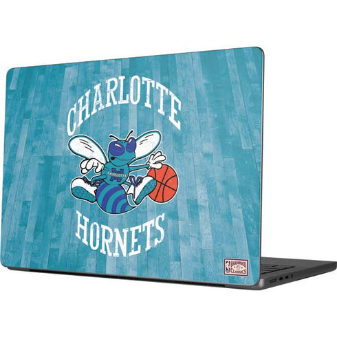 NBA Charlotte Hornets Hardwood Classics Apple MacBook Pro 14-inch Skin