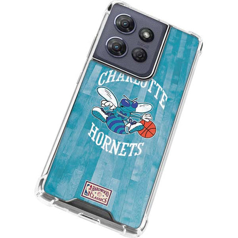 NBA Charlotte Hornets Hardwood Classics Moto G Stylus 5G (2025) Clear Case