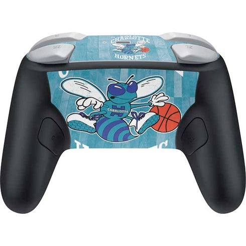 NBA Charlotte Hornets Hardwood Classics Nintendo Switch 2 (2025) Pro Controller Skin