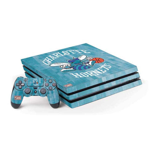 NBA Charlotte Hornets Hardwood Classics PlayStation PS4 Skins
