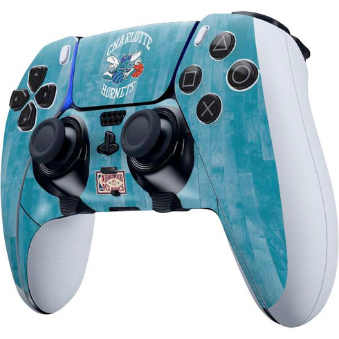 NBA Charlotte Hornets Hardwood Classics PS5 DualSense Edge Pro Controller Skin