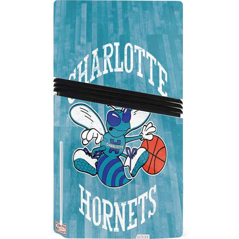 NBA Charlotte Hornets Hardwood Classics PS5 Pro Disk Console Skin