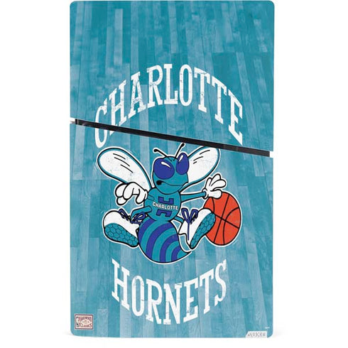 NBA Charlotte Hornets Hardwood Classics PS5 Slim Digital Edition Console Skin