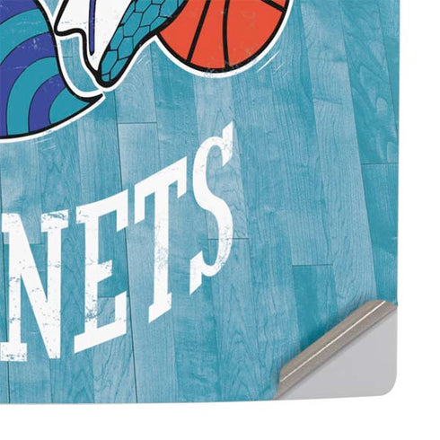 NBA Charlotte Hornets Hardwood Classics PS5 Slim Digital Edition Console Skin