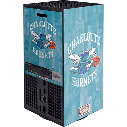 NBA Charlotte Hornets Hardwood Classics XBox Series X Digital Edition Console Skin