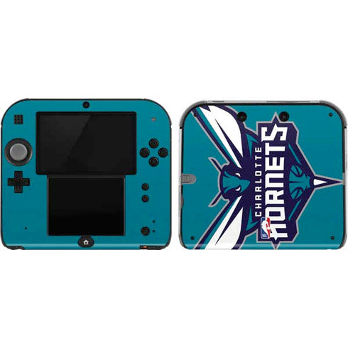NBA Charlotte Hornets Large Logo Nintendo Skins