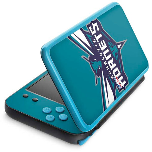 NBA Charlotte Hornets Large Logo Nintendo Skins
