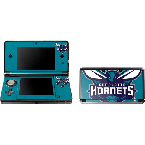 NBA Charlotte Hornets Large Logo Nintendo Skins