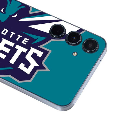 NBA Charlotte Hornets Large Logo Galaxy A35 5G Skin