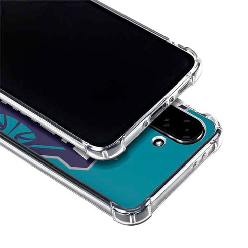 NBA Charlotte Hornets Large Logo Galaxy A36 5G Clear Case