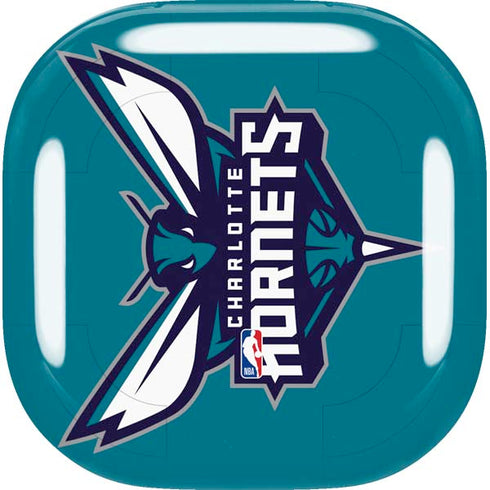 NBA Charlotte Hornets Large Logo Galaxy Buds Live Skin