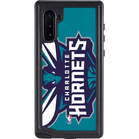 NBA Charlotte Hornets Large Logo Galaxy Cases