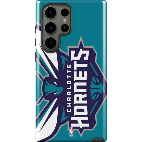NBA Charlotte Hornets Large Logo Galaxy S23 Ultra Pro Case