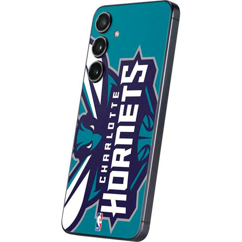 NBA Charlotte Hornets Large Logo Galaxy S24 Skin