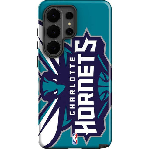 NBA Charlotte Hornets Large Logo Galaxy S26 Ultra Impact Case