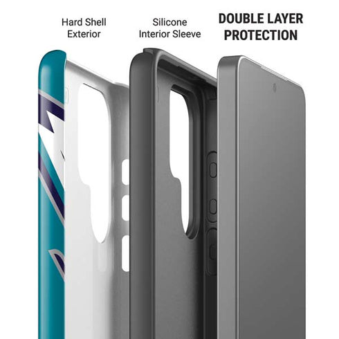 NBA Charlotte Hornets Large Logo Galaxy S26 Ultra Impact Case