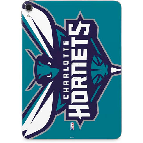 NBA Charlotte Hornets Large Logo Apple iPad Pro Skin