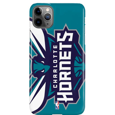 NBA Charlotte Hornets Large Logo iPhone Cases