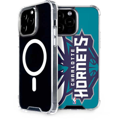 NBA Charlotte Hornets Large Logo iPhone Cases
