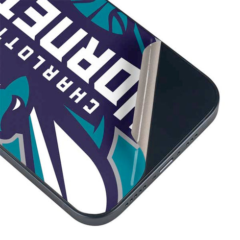NBA Charlotte Hornets Large Logo iPhone Skins