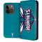 NBA Charlotte Hornets Large Logo iPhone 15 Pro Folio Case
