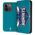 NBA Charlotte Hornets Large Logo iPhone 15 Pro Folio Case