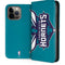 NBA Charlotte Hornets Large Logo iPhone 15 Pro Max Folio Case