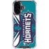 NBA Charlotte Hornets Large Logo iPhone 16 Clear Case