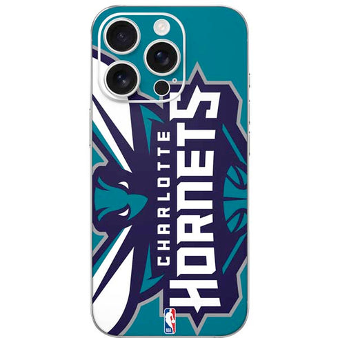 NBA Charlotte Hornets Large Logo iPhone 16 Pro Skin