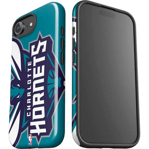 NBA Charlotte Hornets Large Logo iPhone 16e Impact Case